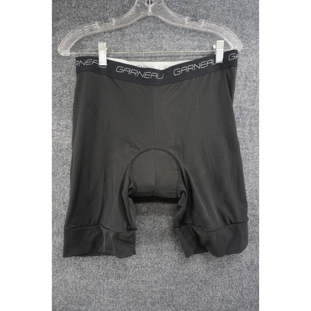 Garneau Padded Bike Shorts Mens XL Black Padded Bicycling